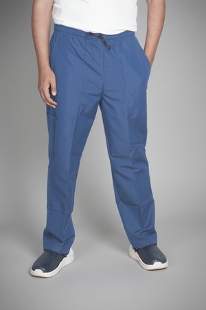 Light Steel Blue Trousers