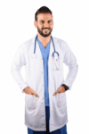 men’s classic lab coat
