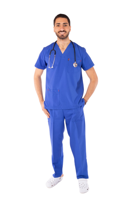 Blue Classic Scrub
