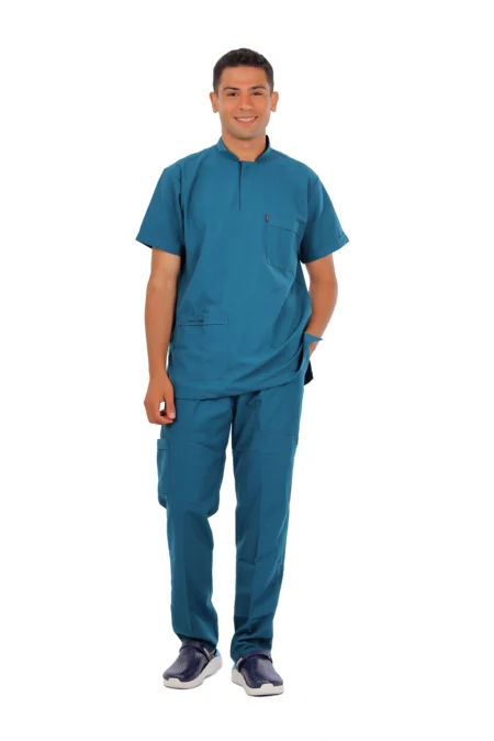 Dark Teal Royal Scrub