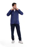 men’s gabardine lab coat