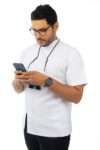 men’s new smart lab coat
