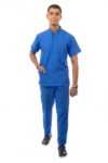 royal scrub set blue