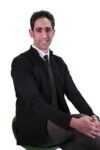 men’s gabardine lab coat