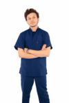 royal scrub set dark steel blue