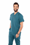 classic scrub set dark teal