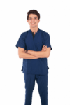 royal scrub set dark steel blue