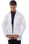 men’s royal dental short lab coat