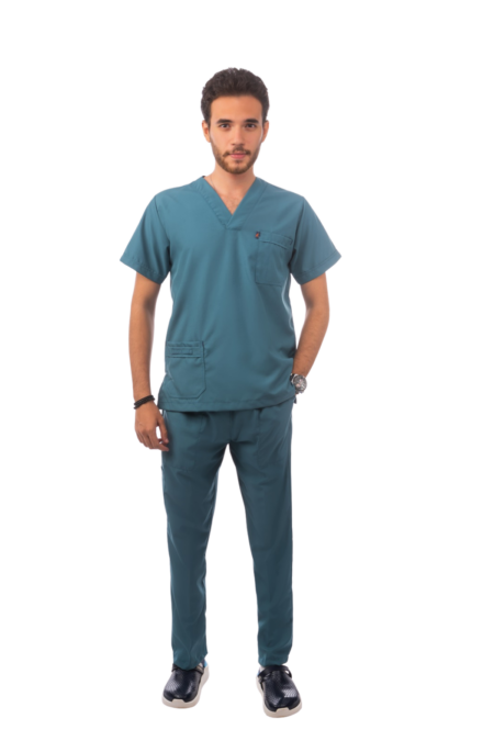 Dark Teal Classic Scrub