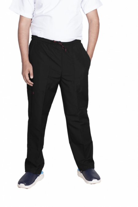 Men's Black Medical Trousers