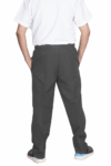 Dark Grey Trousers, Male, Polyester,