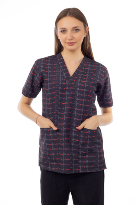 Pulse Printed Scrub