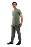 Premium scrub set olive
