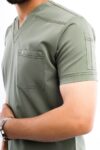 Premium scrub set olive