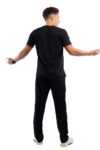 Premium scrub set black