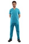 Premium scrub set dark teal