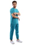 Premium scrub dark teal