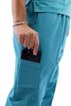 Premium scrub dark teal