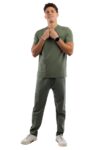 Premium scrub set olive