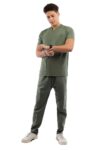 Premium scrub set olive