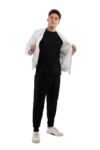men’s waterproof lab coat