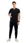 Premium scrub black
