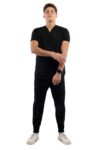 Premium scrub black