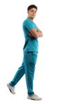 Premium scrub set dark teal