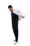 men’s waterproof lab coat