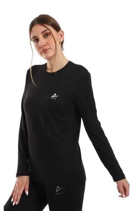 Black Under Shirt Long SLV