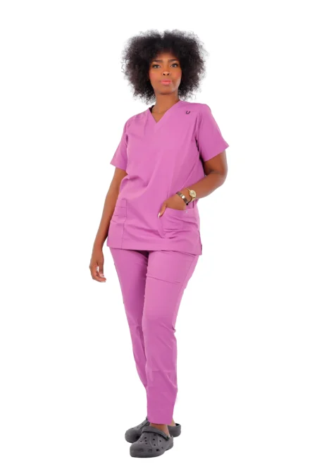 Mauve Premium Female Scrub