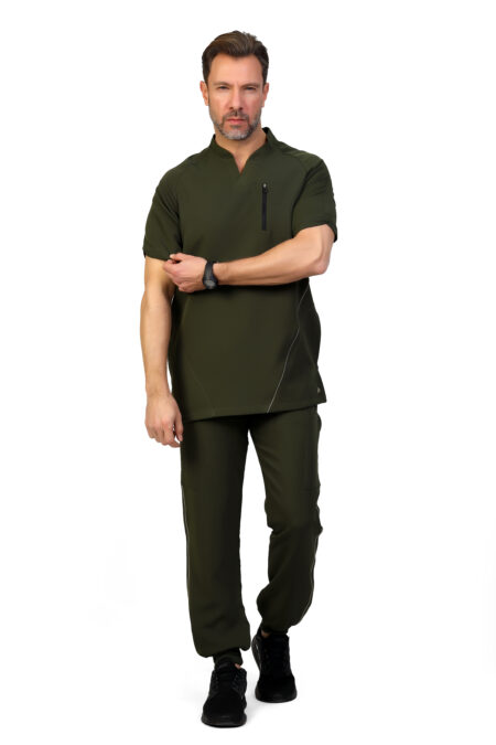 Dark green Trendi-Flex Scrub