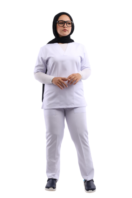 Classic White Medical Scrub