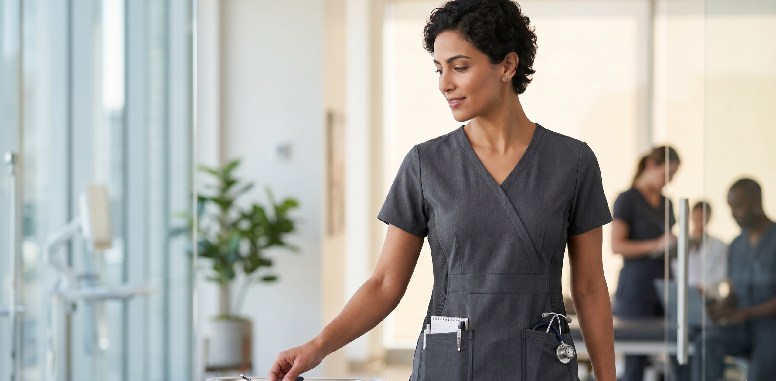Flattering Scrubs for Plus‑Size Healthcare